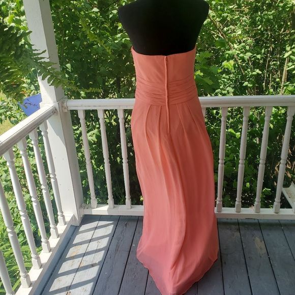 David’s Bridal strapless bridesmaid formal dress - Picture 8 of 8